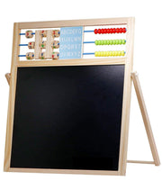 Toy Imagine Wooden 2 in 1 White Board & Black Board for Kids