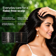 Biotique Fresh Neem Anti Dandruff Shampoo and Conditioner | Controls Dandruff | Eliminates Dryness, Flaking, and Itching | Hair Looks Fresh and Lustrous |Suitable for All Skin Types | 650ml