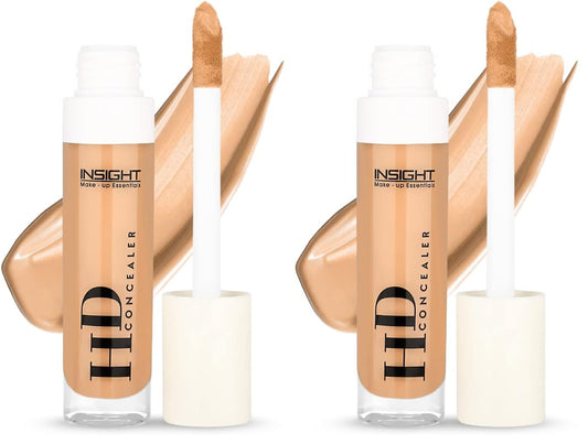 INSIGHT HD Concealer for Everyday Use | Matte Finish | Medium Coverage - MN20 (8g) (Pack of 2)