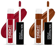 INSIGHT Non Transfer Lip Color, Matte Finish, 4ml - 21 Romance & Insight Non Transfer Lip Color, Matte Finish, 4ml (01 Joyfull)