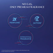 Yardley London Liquid Gentleman Luxe No Gas Perfumed Lemon Deodorant | No Gas Deo For Men| 2X Perfume | 12 Hours Action | 120Ml