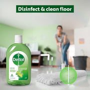 Dettol Liquid Disinfectant for Floor Cleaner, Surface Disinfection, Personal Hygiene (Lime Fresh, 550ml) (Pack of 2)