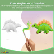 Toy Imagine DIY Dinosaur Mould & Paint Craft Kit for Kids Age 6-12 Years
