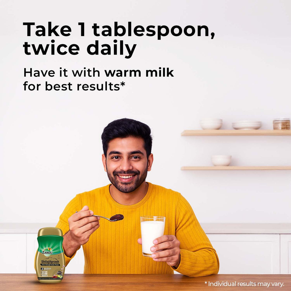 Zandu Shilajitprash | Dual Goodness of Chyawanprash & 2X Shilajit/Shilajeet | Strength, Stamina & 2X immunity* | 450g I 24K Gold Bhasma & 47 Potent Herbs I No added sugar I 100% ayurdevic