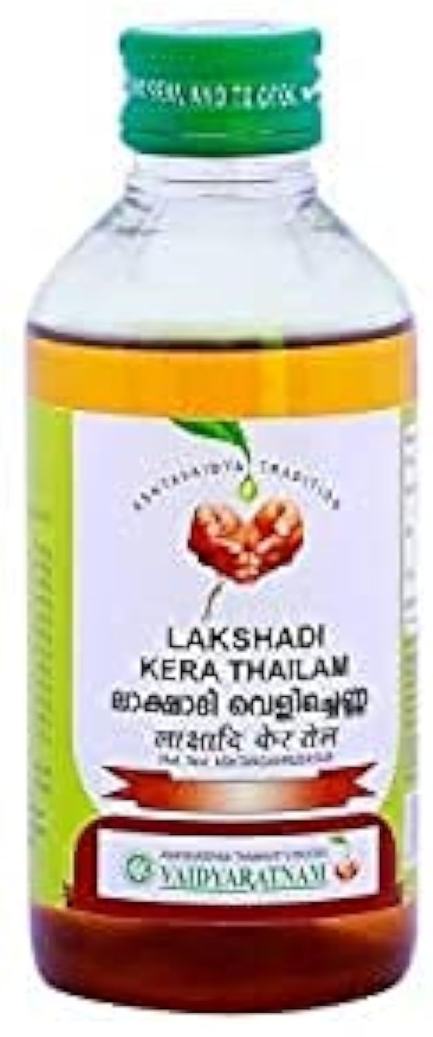 VAIDYARATNAM Lakshadi Kera Thailam, 200 ml