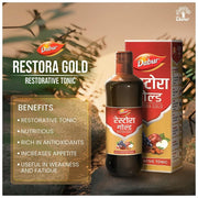 Dabur Restora Gold 450ml - Enhances Energy and Stamina