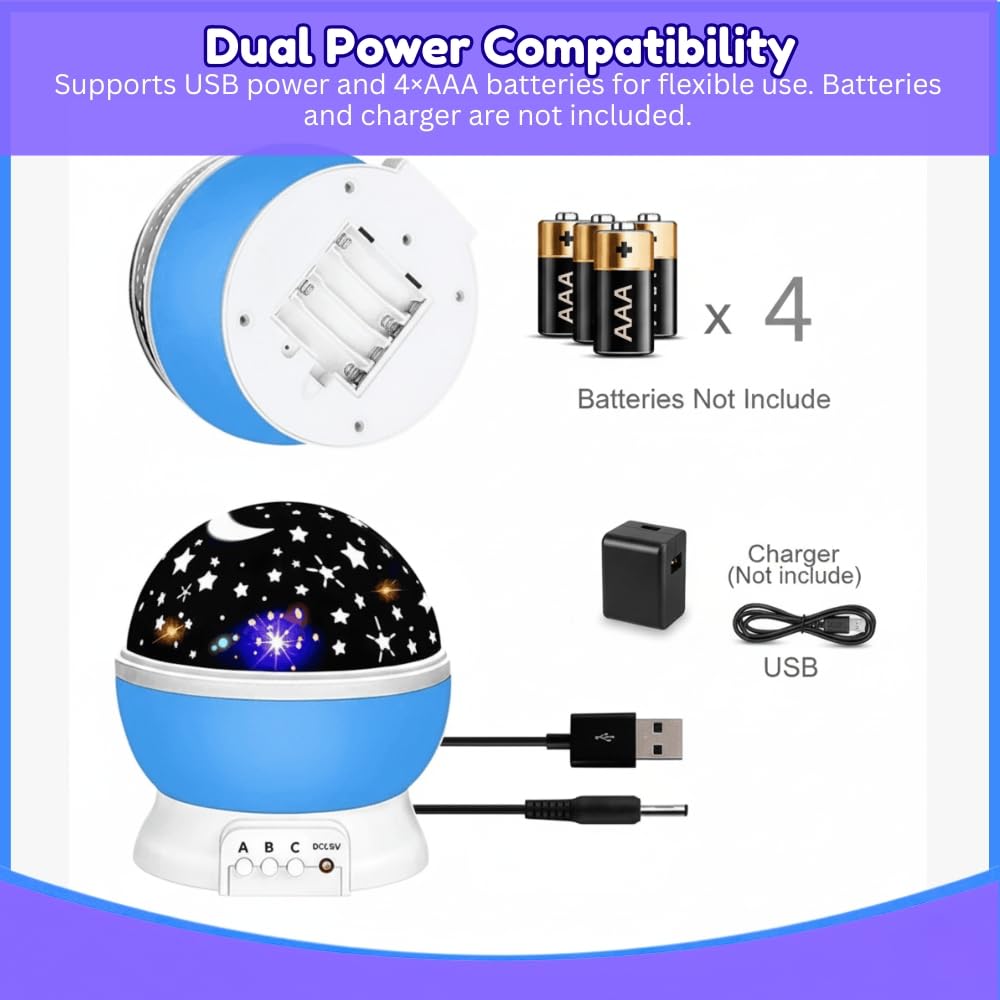 Toy Imagine Galaxy Projector Lamp for Kids