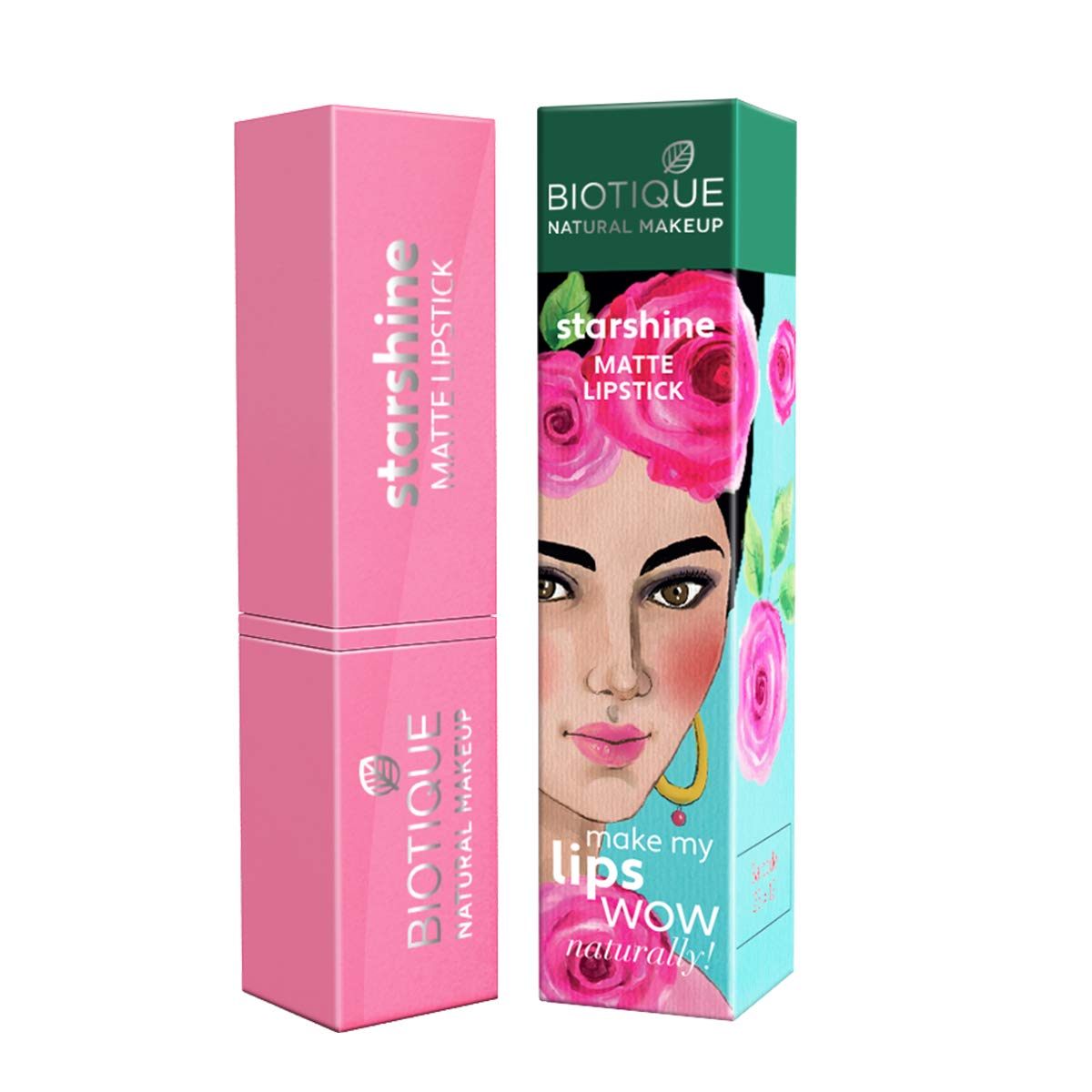 Biotique Natural Makeup Starshine Matte Lipstick