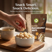 NatureVit Macadamia Nuts 250 Gram | Creamy, Crunchy & Loaded with Good Fats | Keto-Friendly Superfood for Snacking, Baking & Gifting | Heart-Healthy Premium Dry Fruit