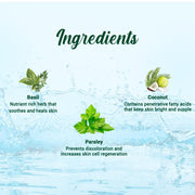 Biotique Basil & Parsley revitalizing Bathing Bar 150g x 3