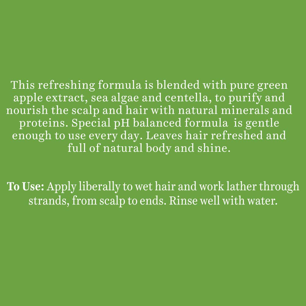 Biotique Green Apple Shine & Gloss Shampoo & Conditioner| Promotes Healthy, Shiny and Glossy Hair | Nourishes Scalp | Makes Hair Soft & Smooth |100% Botanical Extracts| All Skin Types | 650ml