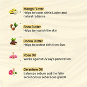 Keya Seth Aromatherapy Lab Fresh Mango Body Butter Enriched with Rose & Geranium Oil for Long Last Moisturization