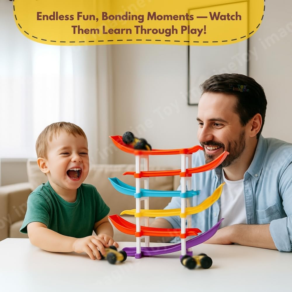 Toy Imagine 6-Level Racer Ramp Track Toy for Kids