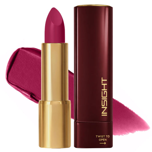 INSIGHT Cosmetics Blur Rouge Lipstick – Long Lasting | Matte Finish | Non-Transfer | Lightweight & Non-Sticky | One-Swipe Pigment (Ceo Move) – 4.2g