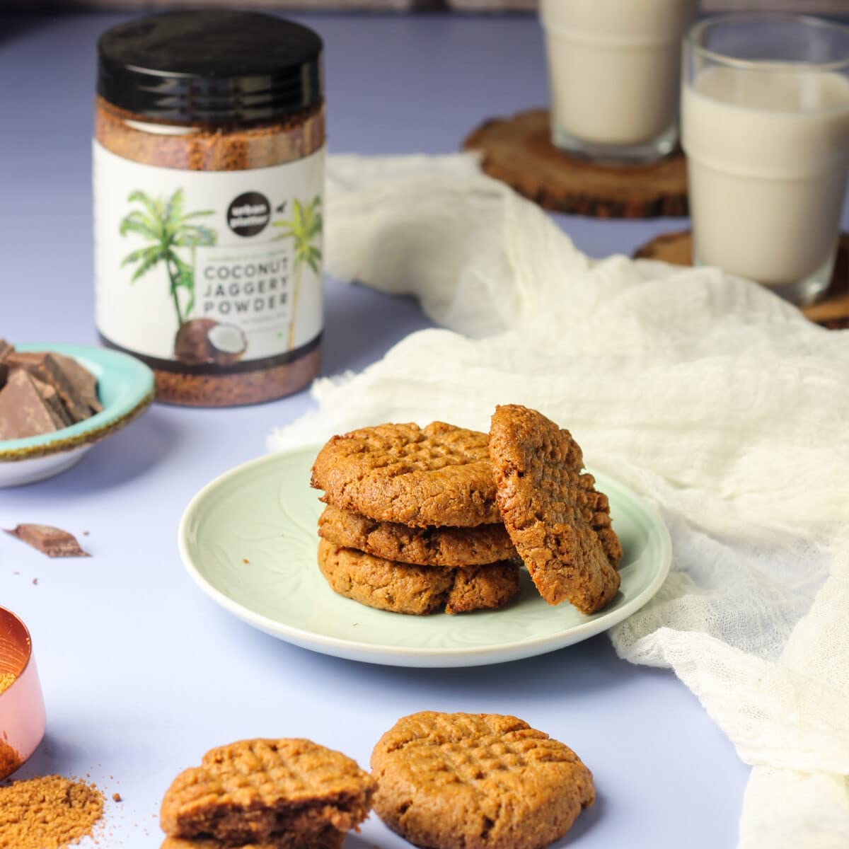 Urban Platter Coconut Sugar, 300g (Natural Sweetener, Low Glycemic Index, Refined Sugar Alternative)