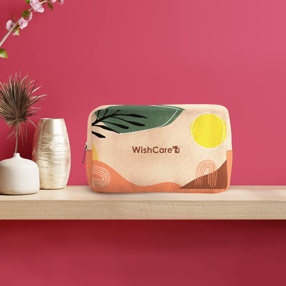 WishCare Multipurpose Eco Friendly Travel Pouch (Assorted)