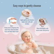 Sebamed Baby - Bottle of 400ml Face and Body Wash Foam