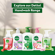 Dettol Liquid Handwash Dispenser Bottle Pump (210ml, - Original Hand Wash | Germ Defence Formula | 10x Better Germ Protection