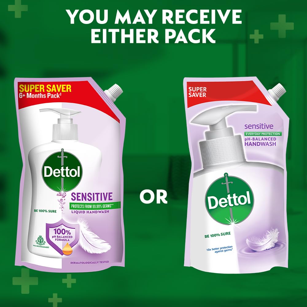 Dettol Sensitive Handwash,675ml Pack Of 3