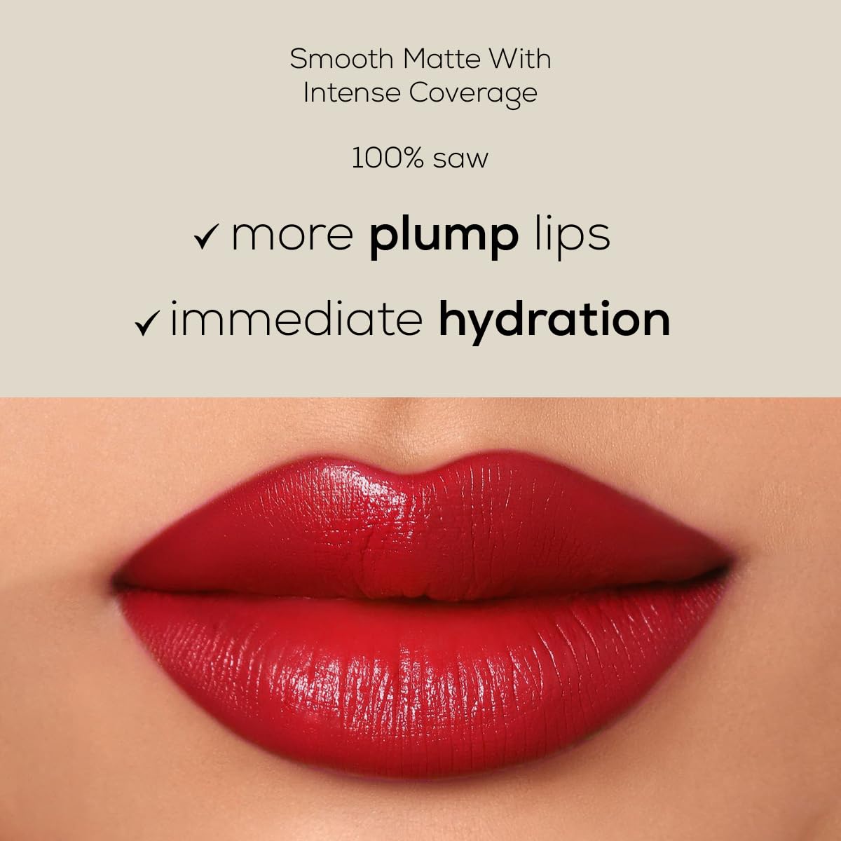 INSIGHT Professional Long Lasting Lip Color (Super Women) | Pigmented Matte Finish | Comfortable All Day Wear | Non Transferable | Enriched with Argan Oil & Vitamin E - (6g)