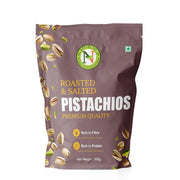 NatureVit Roasted Pistachios 500g | Pista | Crunchy, Lightly Salted & Ready to Eat | High Protein Snack | Rich in Fiber, Antioxidants & Healthy Fats