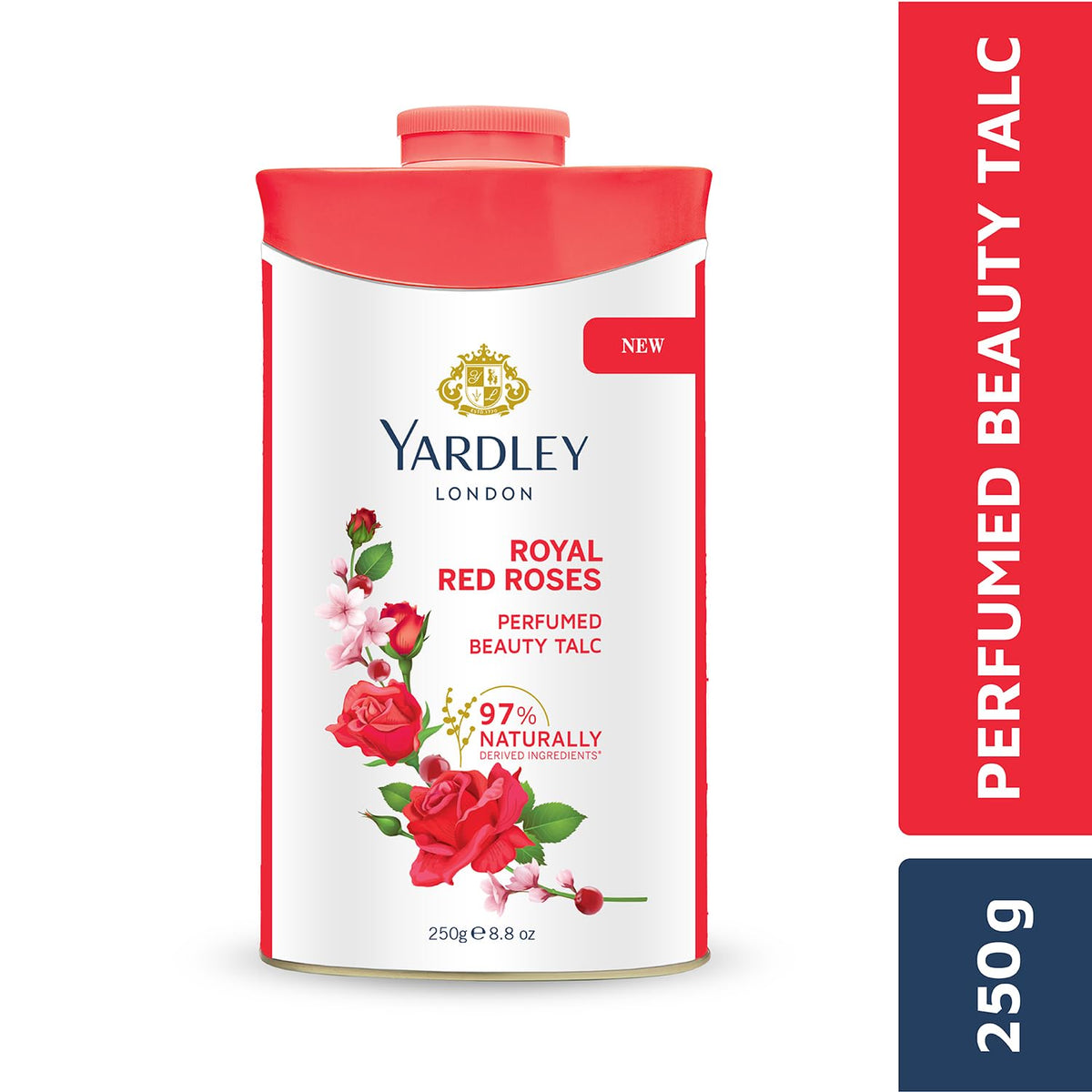 Yardley London Royal Red Rose Talc for Women, 250g