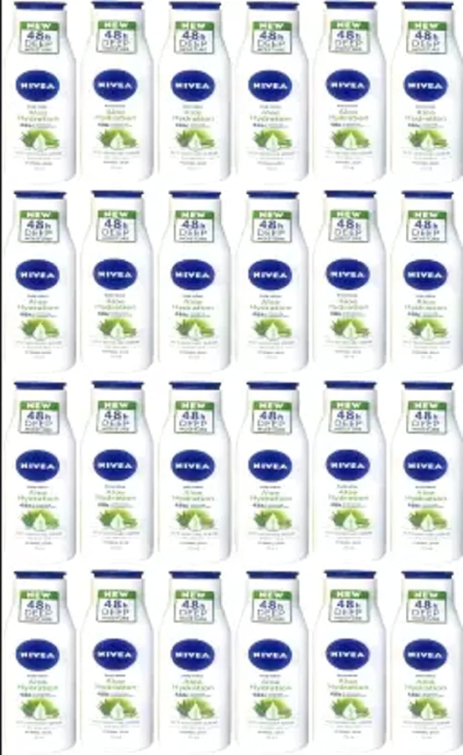 Nivea Aloe Hydration with Deep Moisture Serum 48h Body Lotion 75ml *24 (1800 ml)