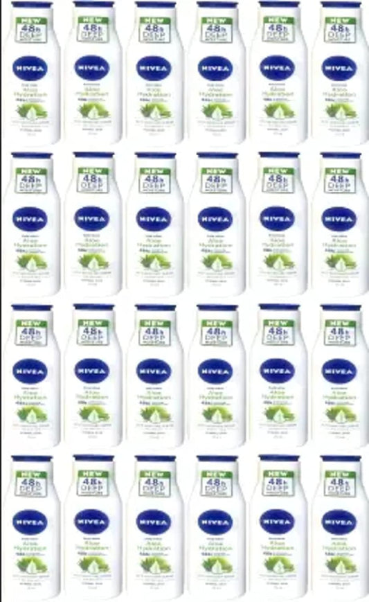 Nivea Aloe Hydration with Deep Moisture Serum 48h Body Lotion 75ml *24 (1800 ml)