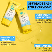 INSIGHT Invisible Gel Sunscreen SPF 50 | PA+++ Broad Spectrum | No White Cast, Oil-Free, Non-Comedogenic, Water & Humidity Resistant | Lightweight & Hydrating Sun Protection for All Skin Types