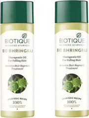 Biotique Bhringraj Hair Oil, 200 ml, Pack of 2, 400 ml