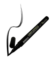 INSIGHT Cosmetics Liner Express Eye Pen, Black(Matte), 1.5g (Black) & Insight Non Transfer Lip Color, Matte Finish, 4ml (19 Dive)