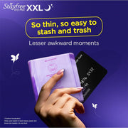 STAYFREE Dry Max All Night XL 14+14+14 Wings Sanitary Pad - (Pack of 3)