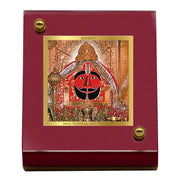 DIVINITI 24K Gold Plated Religious Car Dashboard Frame | Premium God Idol Frame for Car, Home Mandir & Office Table | Spiritual Gift, Decorative Showpiece | Salasar Balaji