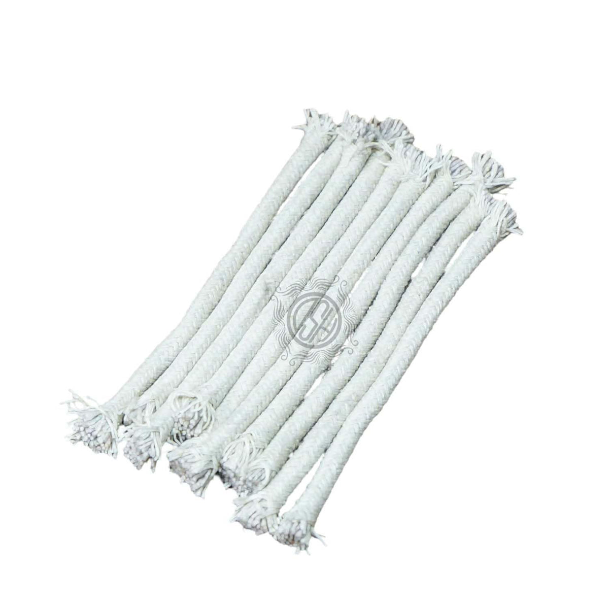 DSH Akhand Diya Wicks for Pooja Diya Batti for Oil Lamp Twisted Cotton Wick for Diya Pure Cotton Wicks for Diyas (Pack of 10)