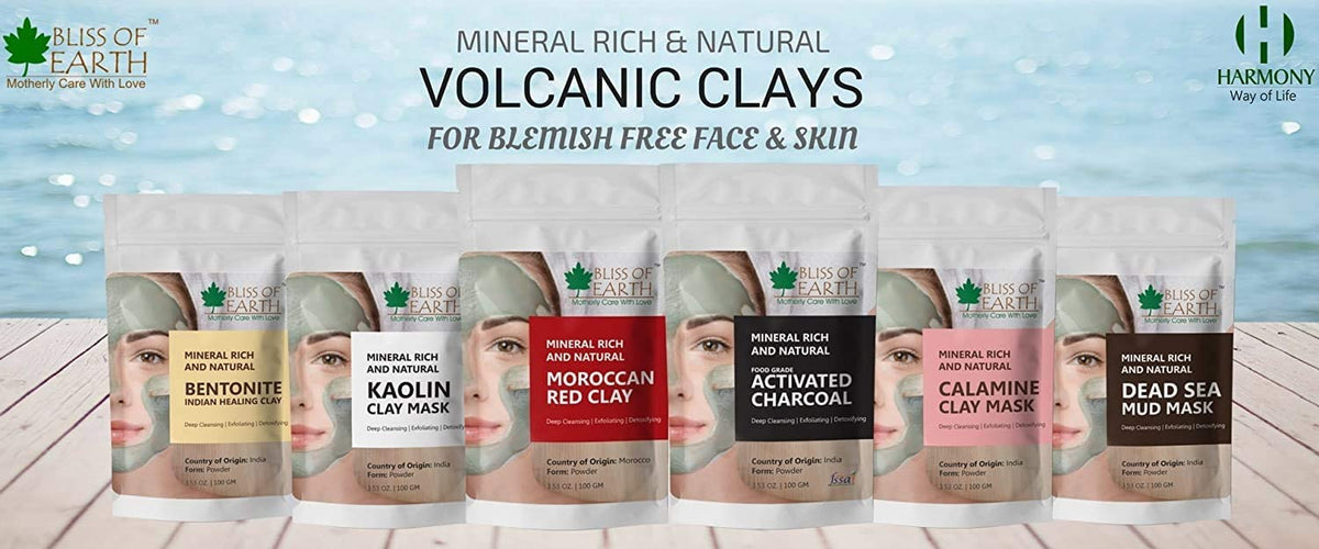 Bliss of Earth Coconut Shell Activated Charcoal Powder 3x 100GM Pack Of 3