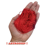 ASTRODIDI Religious Red Sacred Thread Laal Silk Dhaga Raksha Sutra | Lal Color ka Dhaga Perfect For Puja and Religious Purpose and Bracelet Jewelery Making, Arts And Crafts Etc (Lengh Approx 30 Meter)