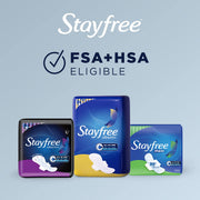 Stayfree Regular Maxi Pads, Heavy Protection, 24 ct