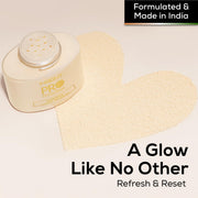 INSIGHT Professional Banana Powder (35g) | Oil Control Matte Finish | Long lasting Wear | Flashback free | Non Cakey Formula | Full Coverage for All Skin Types