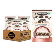 urban platter Shirataki Long-Grain Rice (Pack of 3) (Keto-Friendly | Low-Carb | Low-Calories | Fat-Free | Gluten-Free | Konjac Miracle Rice, 220 gram)