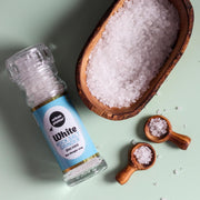 Urban Platter White Rock Salt Grinder, 100g (Sendha Namak | Easy to Grind | Free from Micro-Plastics | Pure & Natural | Rich in Natural Minerals)