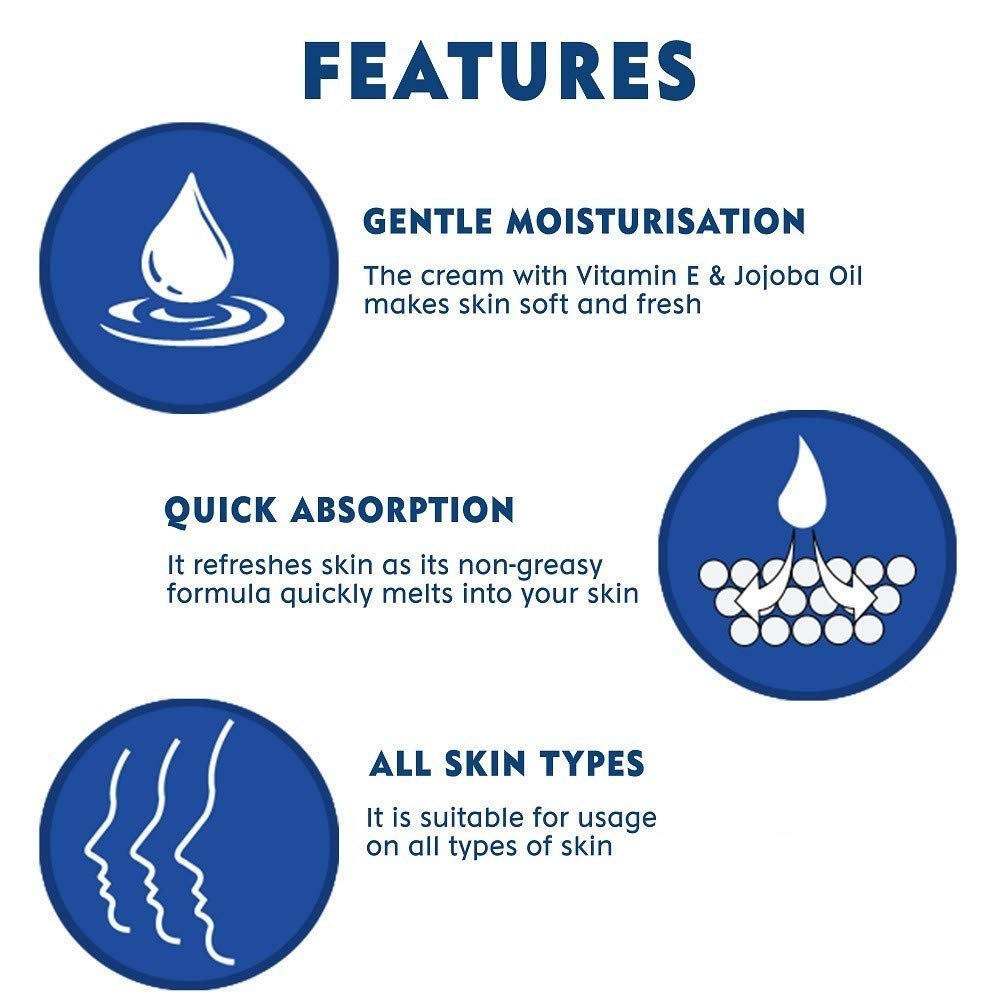 NIVEA Soft Light Moisturiser With Vitamin E, 300ml & Oil in Lotion, Cocoa Nourish, 400ml Combo