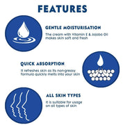 NIVEA Soft Light Moisturiser With Vitamin E, 300ml & Oil in Lotion, Cocoa Nourish, 400ml Combo