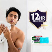 Dettol Cologne Fresh Bathing Soap Bar with 12hr Freshness 150g Pack of 4, (600gm)