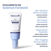 WishCare 3:1:1 Barrier Repair Moisturizer Cream for Face | Barrier Repair Moisturizer With Ceramides, EGF & Mung Mucin | Repairs Skin Barrier, Calms & Soothes | For Dry Skin, Oily & Combination Skin | For Men and Women | 50ml