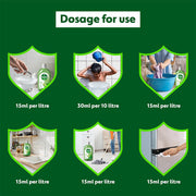 Dettol Liquid Disinfectant for Floor Cleaner, Surface Disinfection, Personal Hygiene (Lime Fresh, 550ml) (Pack of 2)
