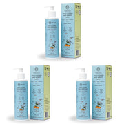 Little Rituals Baby Multi-Vitamin Body & Hair Wash - Tear Free + pH 5.5. Formulated with the best plant botanical - HONEYSUCKLE, BASIL, MANDARIN. Natural, Organic, Dermat tested, SWISS Technology (200ml)