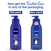 NIVEA Body Lotion for Very Dry Skin, Cocoa Nourish, with Coconut Oil & Cocoa Butter, 400 ml & NIVEA Body Lotion, Aloe Hydration, with Aloe Vera for Instant Hydration in Summer, 400 ml