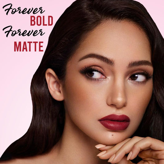 INSIGHT Forever Matte Lip Color - (Blush Breeze)| Moisture Rich Formula with Rice Bran Butter and Hyaluronic Acid for Long Wear Hydration | Lightweight| Bold Pigment | Comfortable Finish - 2g