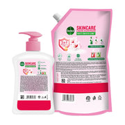 Dettol Liquid Handwash Refill – Skincare Hand Wash- 675ml and Dettol Liquid Handwash Pump 200ml | pH Balanced | 10x Better Germ Protection