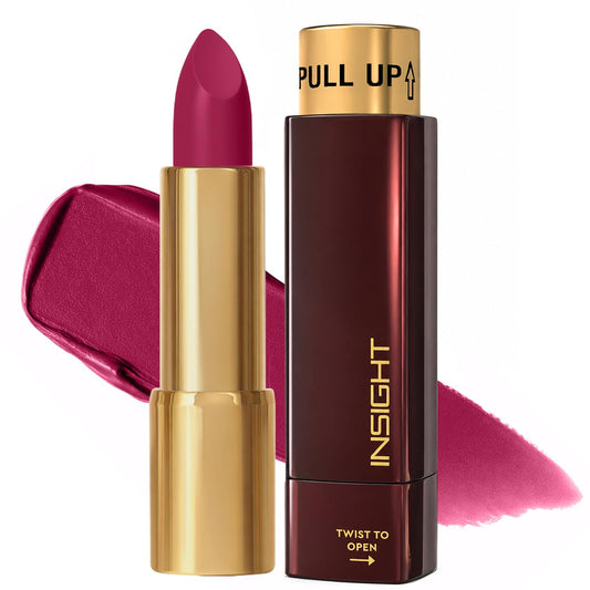 INSIGHT Cosmetics Blur Rouge Lipstick – Long Lasting | Matte Finish | Non-Transfer | Lightweight & Non-Sticky | One-Swipe Pigment (Ceo Move) – 4.2g